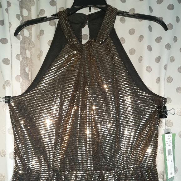 Maia Metallic Gown 6 - Picture 4 of 13